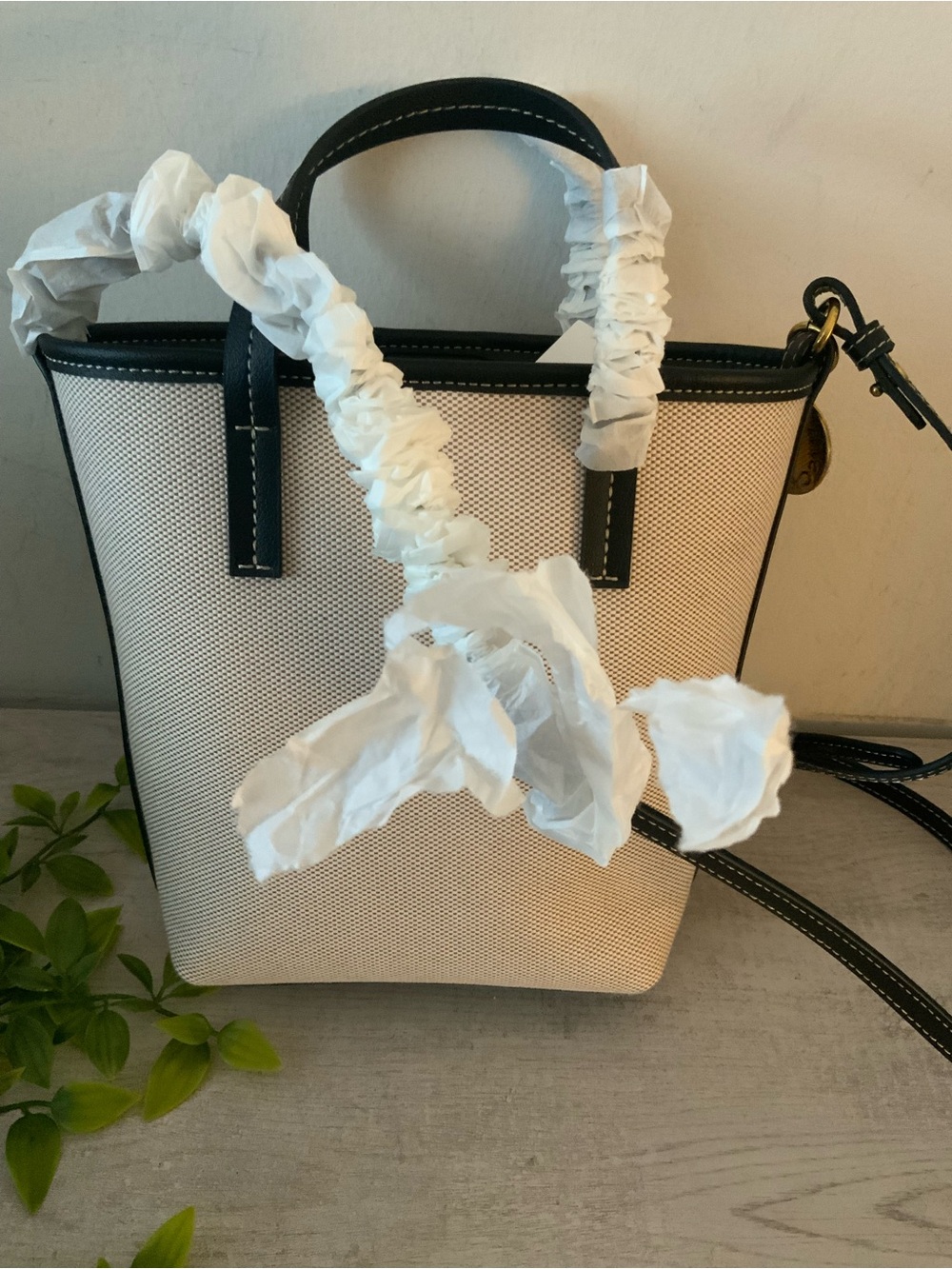 NWT STELLA MCCARTNEY FOR H&M SMALL TOTE/CROSSBODY LOGO BAG - Picture 7 of 12